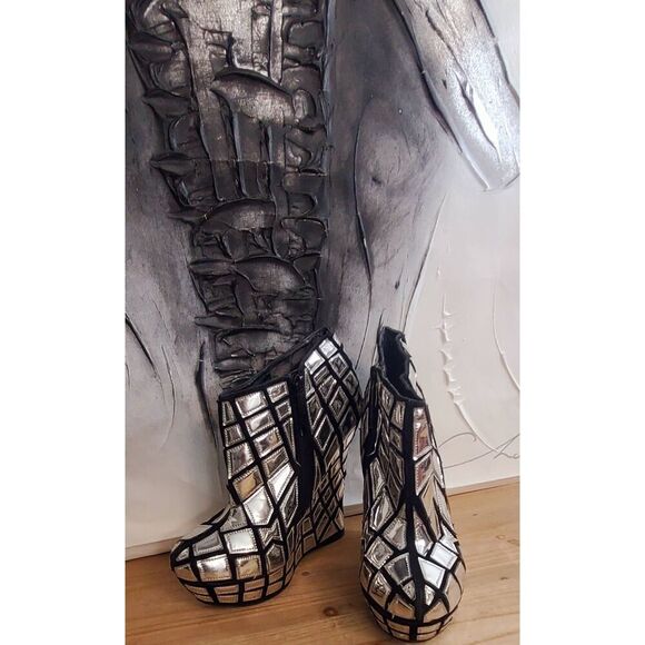 Shiekh mirrored boots - Picture 6 of 7